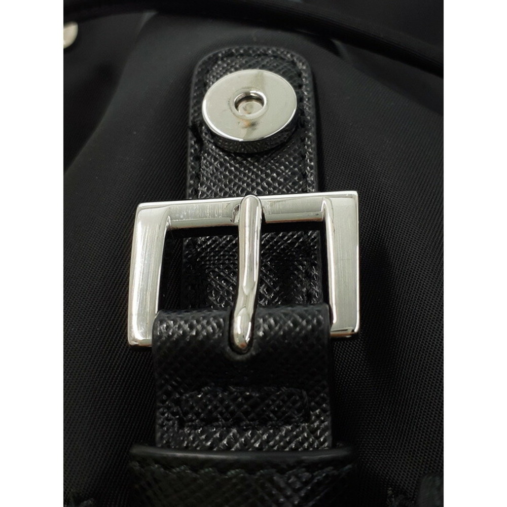 Prada Re Backpack Rucksack Black Daypack - Picture 8 of 9